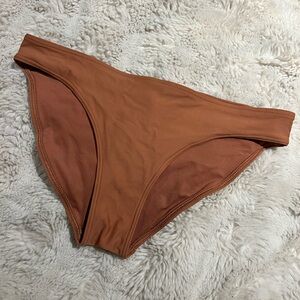 Burnt orange swim bottoms